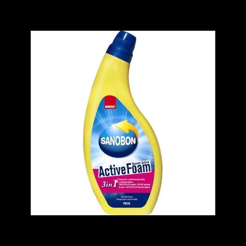Sano Bon detergent spuma activa WC 750ml, Fresh