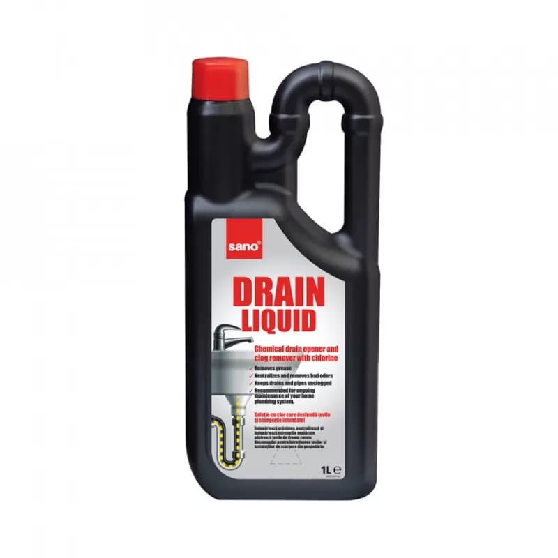 Sano Drain solutie desfundat tevi 1L