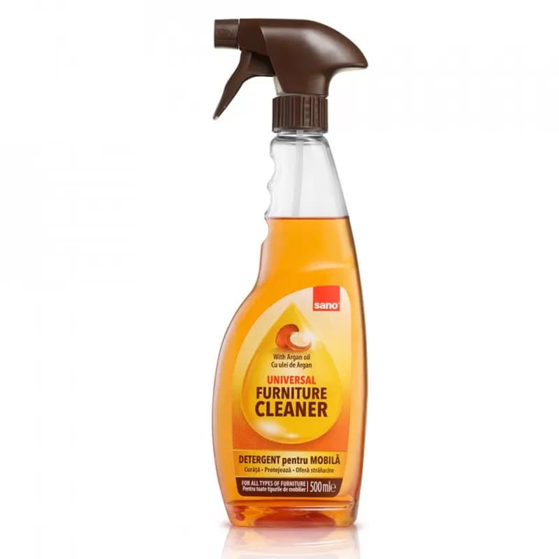 Sano Furniture Cleaner detergent mobila 500ml, Argan Oil (Ulei de argan)