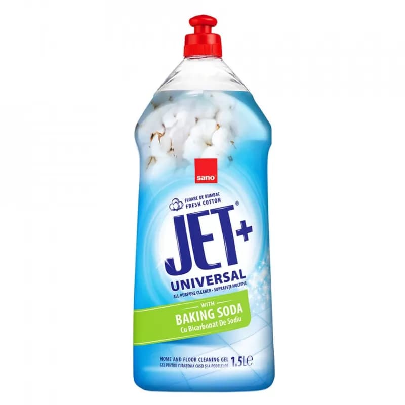 Sano Jet+ solutie de curatenie universala cu bicarbonat 1.5L