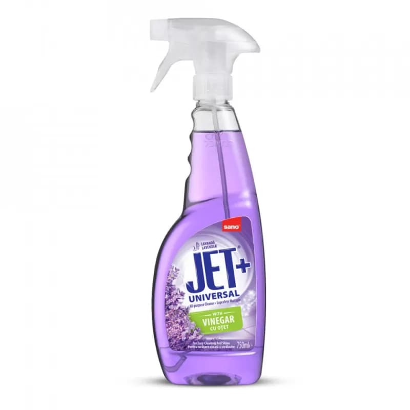 Sano Jet+ solutie de curatenie universala cu otet 1.5L Pulverizator