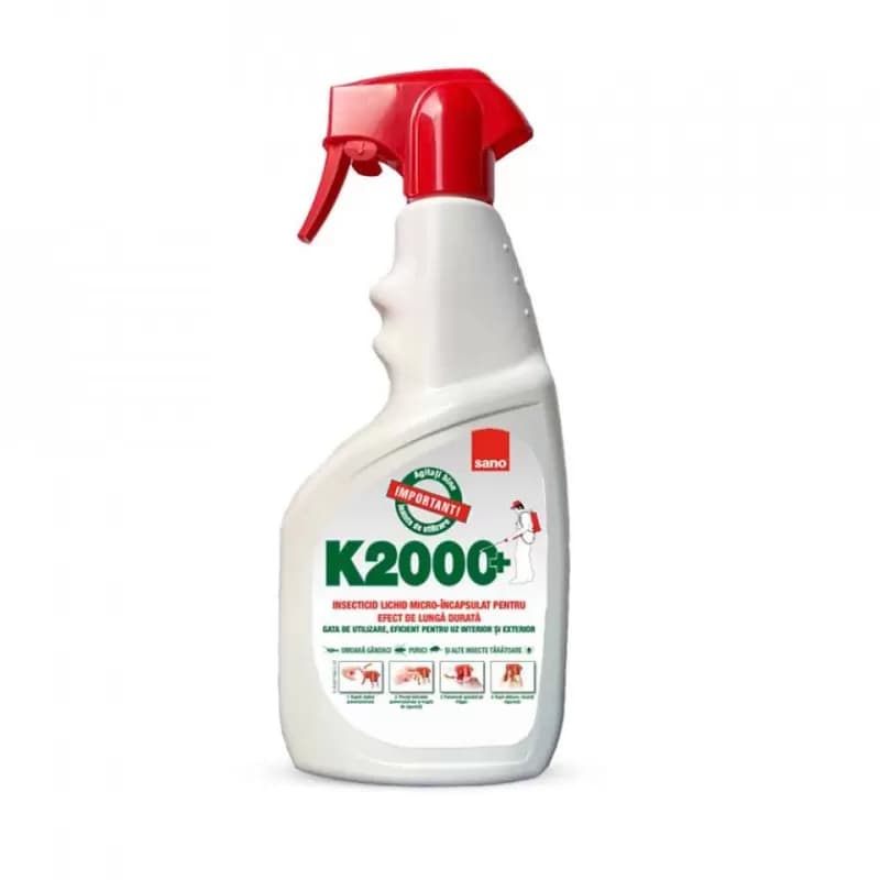Sano K2000+ insecticid 750ml, Taratoare