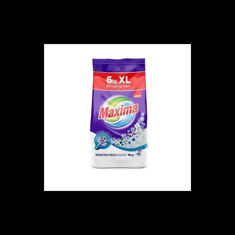 Sano Maxima detergent pudra 6kg, Mountain Fresh