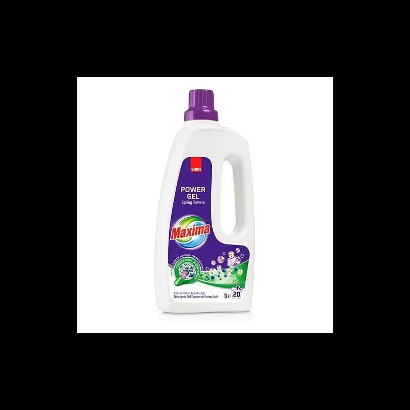 Sano Maxima Power Gel detergent de rufe lichid 1L, Spring Flowers