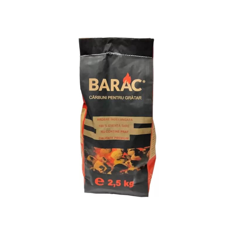 Barac carbuni pentru gratar, sac 2,5 kg