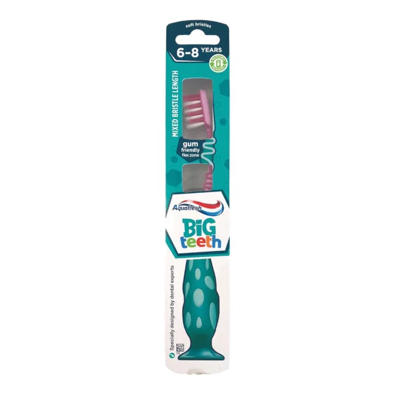 Aquafresh periuta de dinti soft 6-8 ani Big Teeth