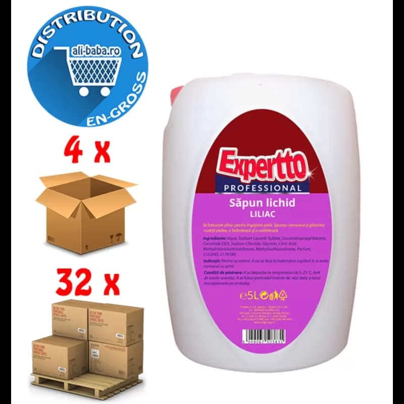 Expertto Professional Sapun Lichid 5l Liliac