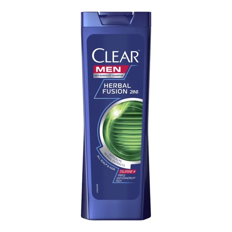 Clear sampon de barbat 400 ml MEN 2/1 HERBAL FUSION