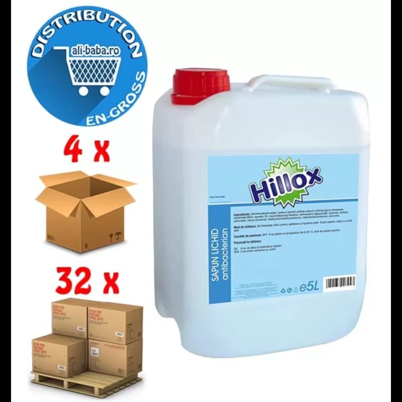 Hillox sapun lichid 5L AntiBacterian