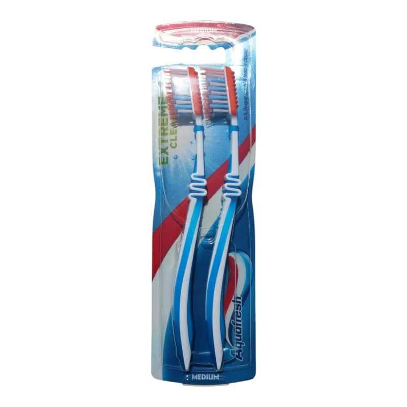Aquafresh periuta de dinti medium Extreme Clean Twin