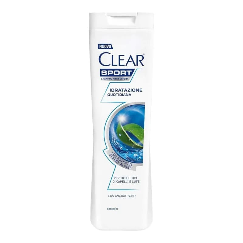 Clear sampon de barbat 225 ml Sport Idratazione Quotidiano