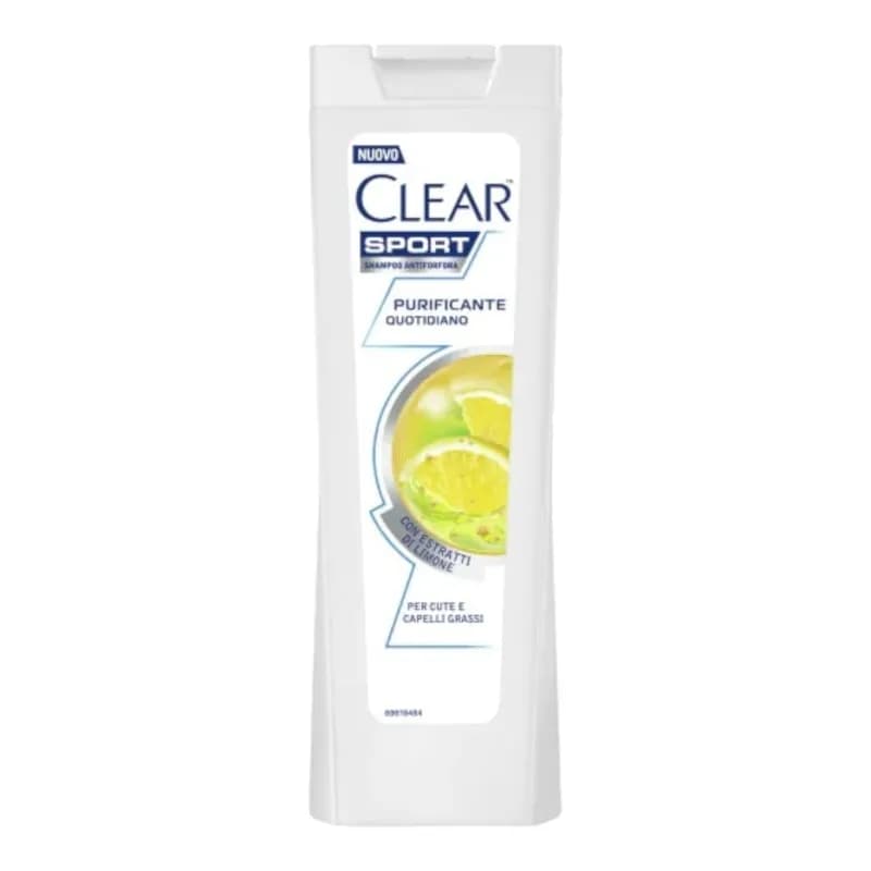 Clear sampon de dama 225 ml Sport Purificante Quotidiano