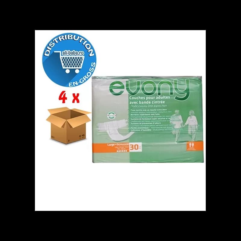 Evony Scutece Adulti, 30buc, Large