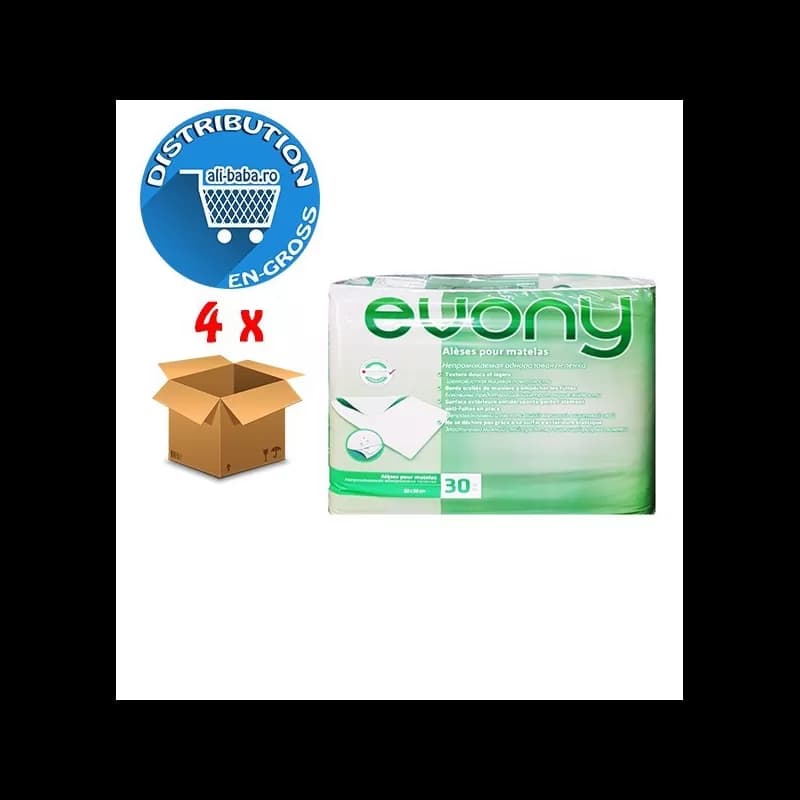 Evony Pled Absorbant, 30 Bucati, 60x90
