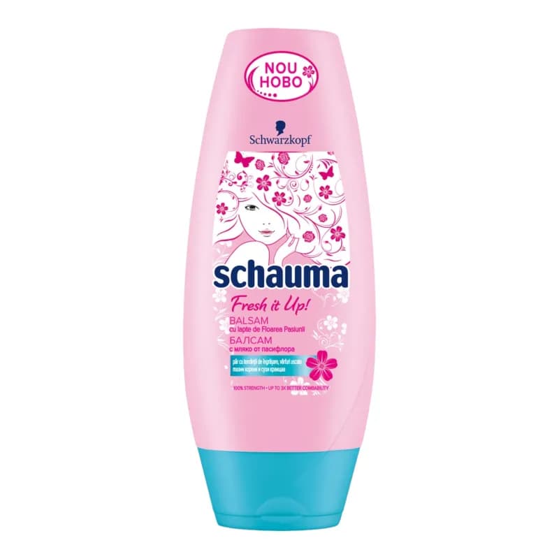 Schauma balsam de par 250 ml Fresh It Up! cu Lapte de Floarea Pasiunii