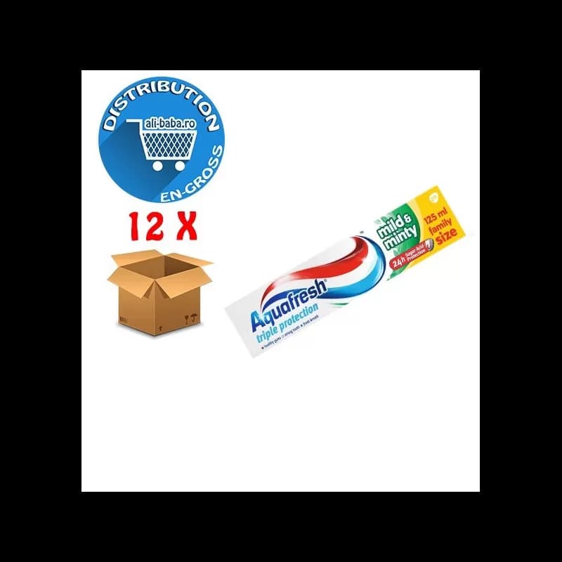 Aaquafresh pasta de dinti 125ml mild & minty