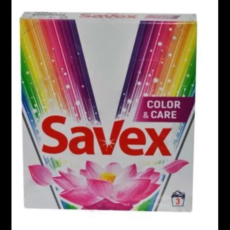 Savex detergent pudra automat 300g Color & Care