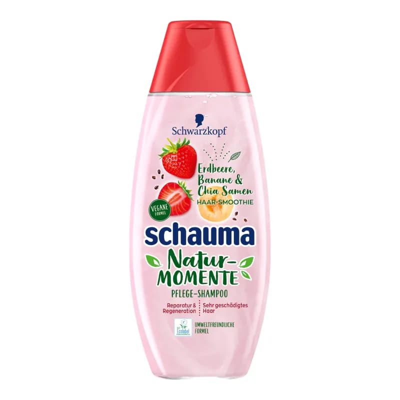 Schauma sampon 400 ml Erdbeere, Banane & Chia Samen (Capsuni, Banane si Seminte de Chia)