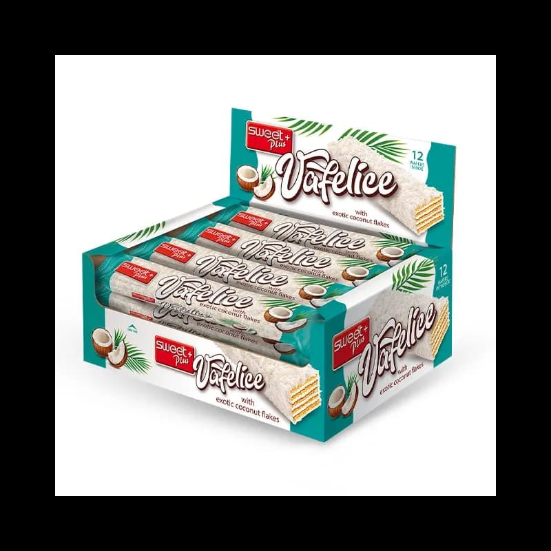 Vaffelice napolitane 32gr Cocos