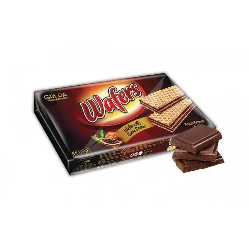 Golda napolitane 175gr Cacao
