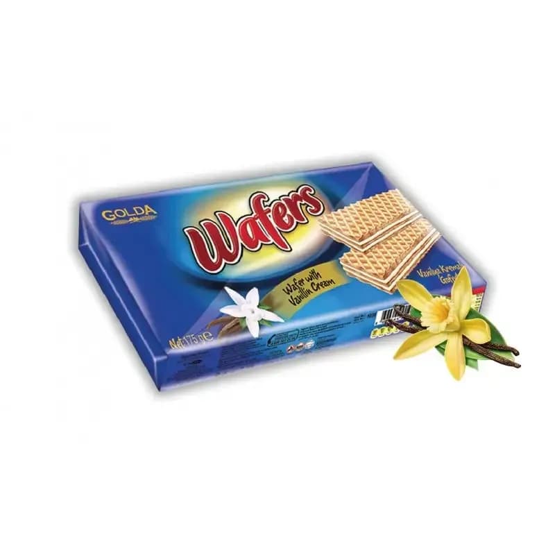 Golda napolitane 175gr Vanilie