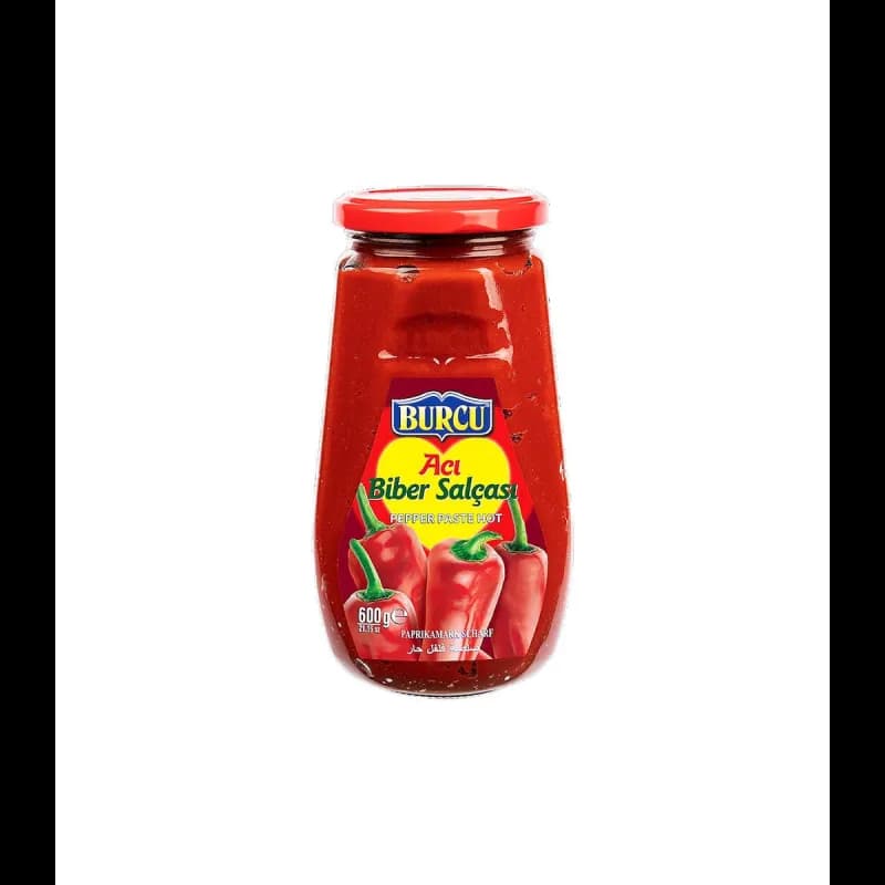 Burcu paste de tomate si ardei borcan 600gr