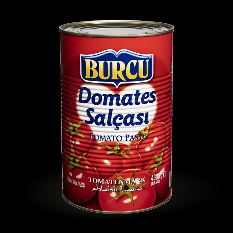 Burcu paste de tomate conserva 4.3kg