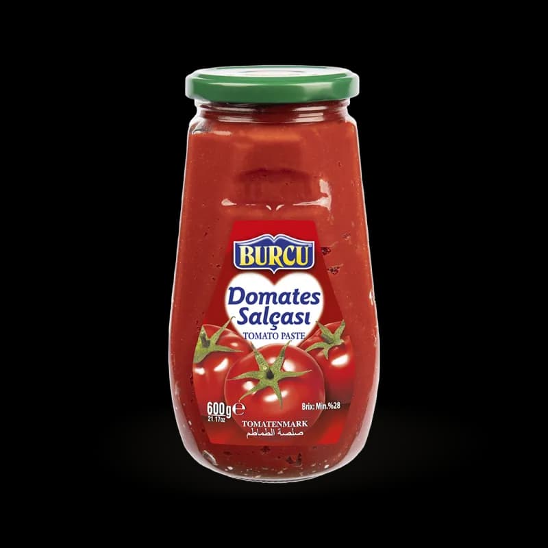 Burcu paste de tomate borcan 600gr