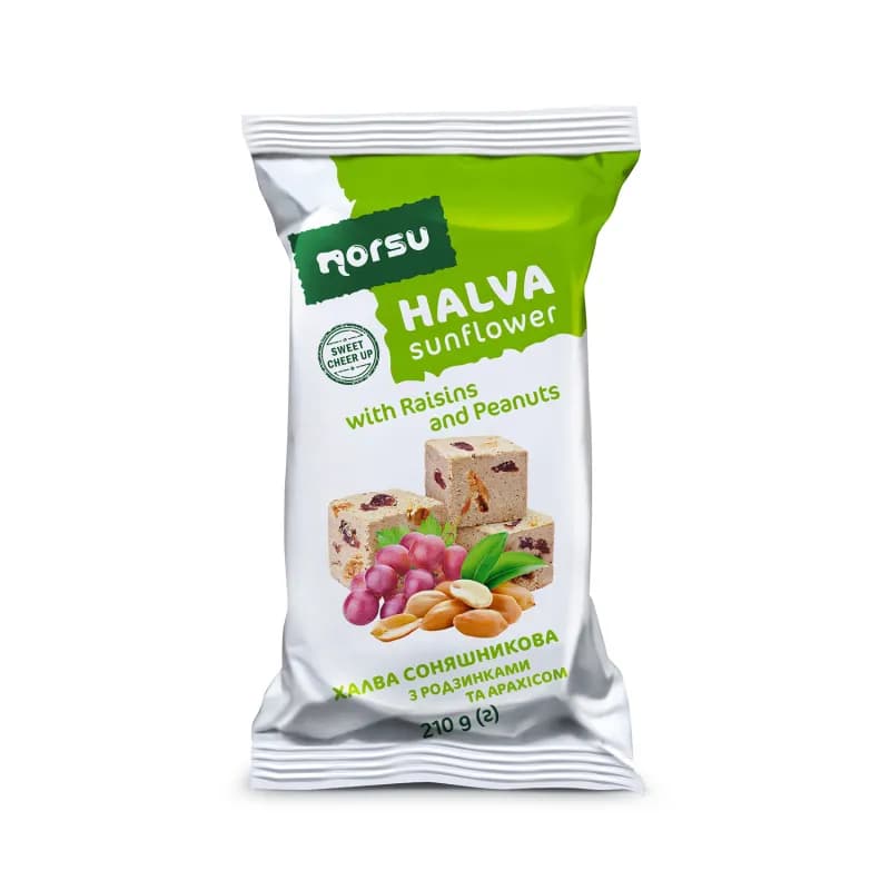Norsu halva de floarea soarelui 210g Stafide
