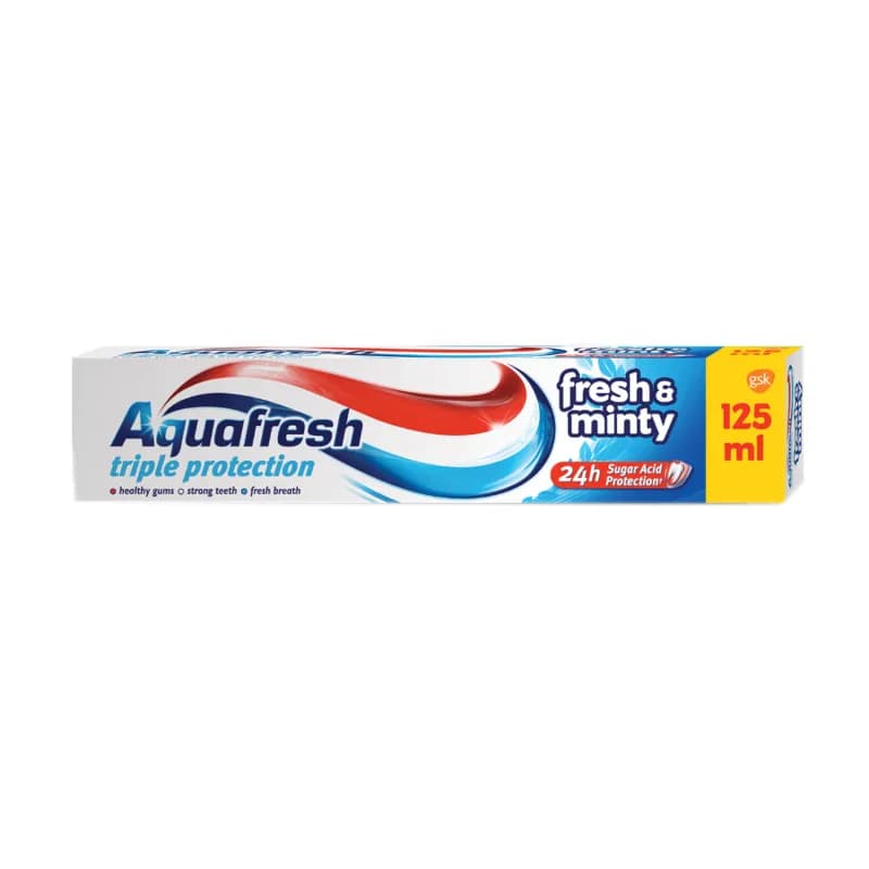 Aquafresh pasta de dinti 125ml Fresh Minty Triple Protection