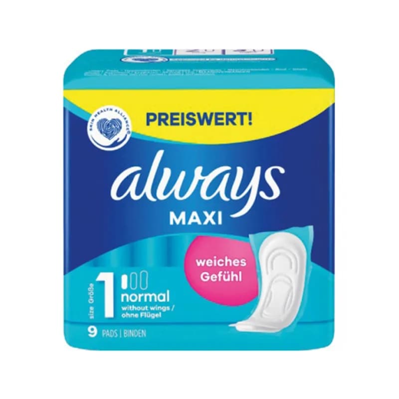 Always absorbante normal maxi 9 buc