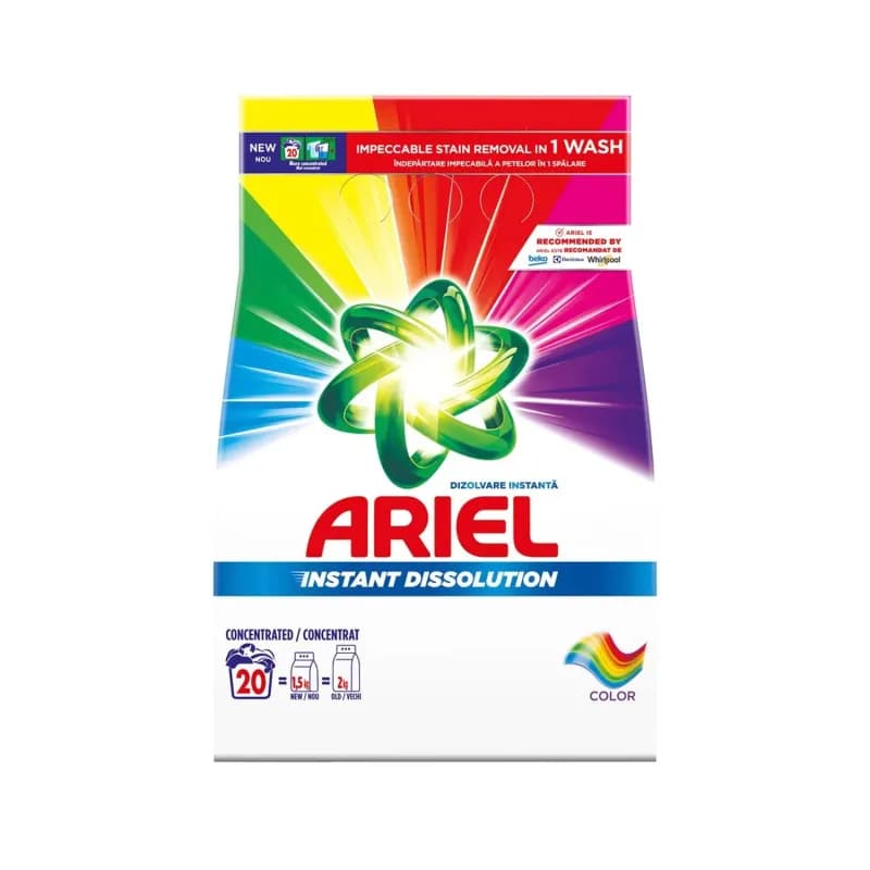 Ariel detergent de rufe pudra automat 1.5kg Color