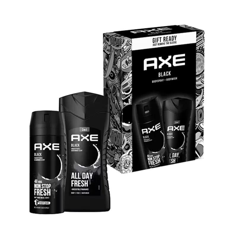 Set Axe Black gel de dus 250ml + deodorant 150ml