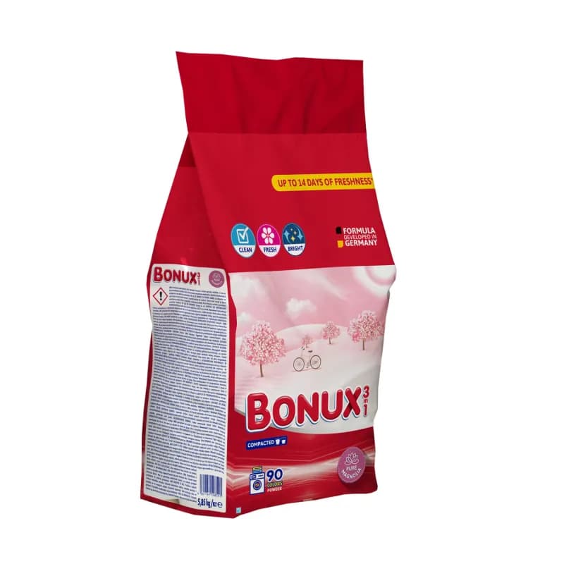 Bonux detergent de rufe automat pudra 5.85kg Pure Magnolia