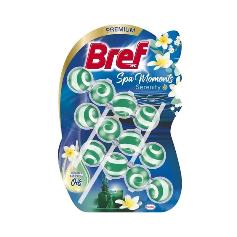 Bref odorizant toaleta Spa Moments 3 buc 50g Serenity