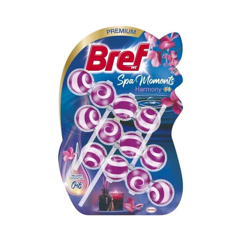 Bref odorizant toaleta Spa Moments 3 buc 50g Harmony