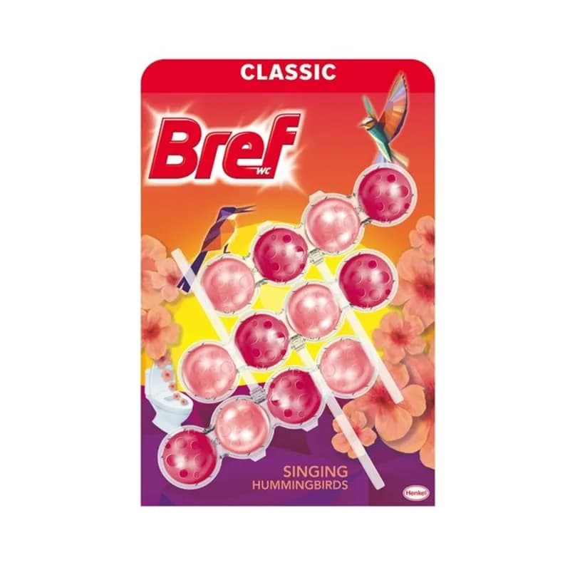 Bref odorizant toaleta Power Aktiv Classic 3x50g Singing Hummingbirds