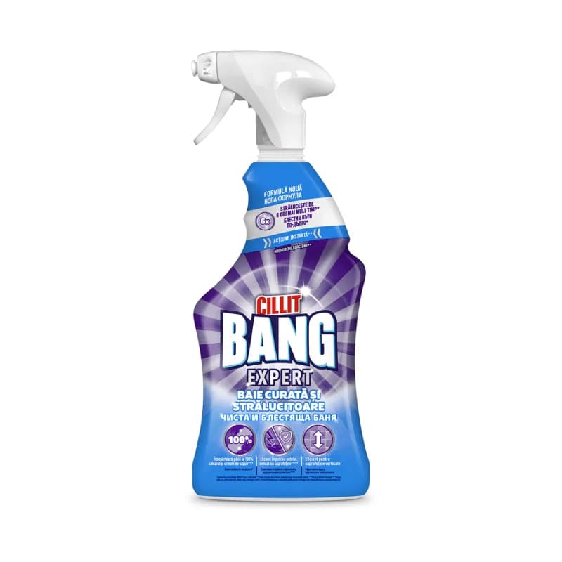 Cillit detergent suprafete pentru baie Bang Expert 750ml