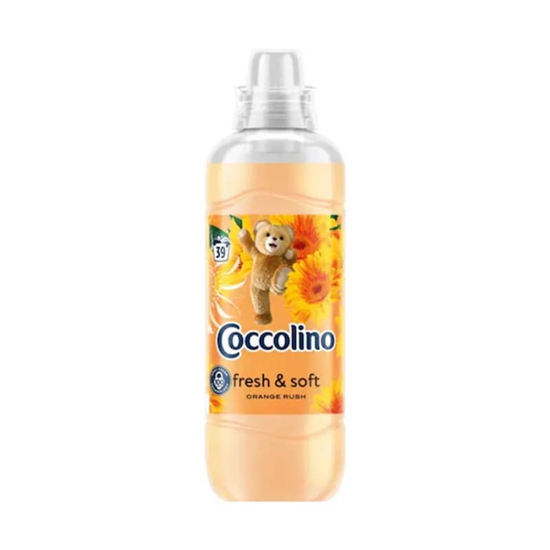 Coccolino balsam de rufe 975ml Fresh & Soft Orange Rush