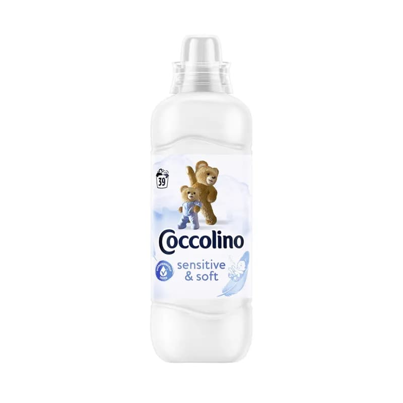 Coccolino balsam de rufe 975ml Sensitive Soft 39 spalari