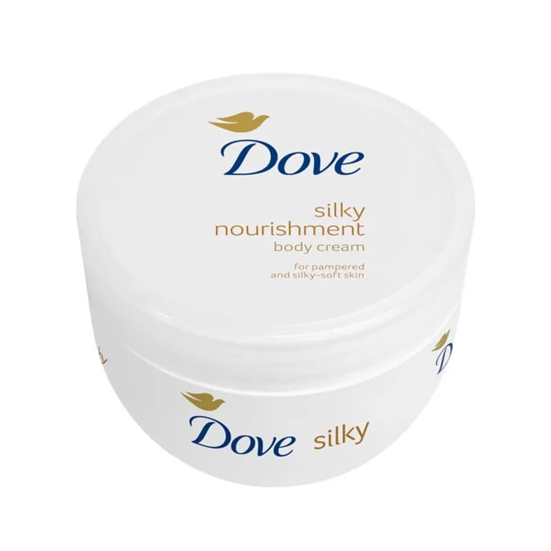 Dove crema de corp 300ml Silky (borcan)