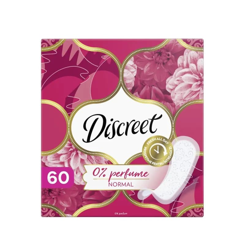 Discreet Deo absorbante zilnice 60 buc Normal