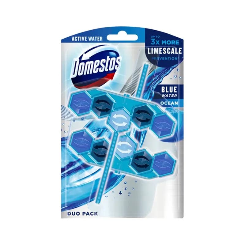 Domestos Power5 odorizant toaleta 2x53g Blue Water Ocean