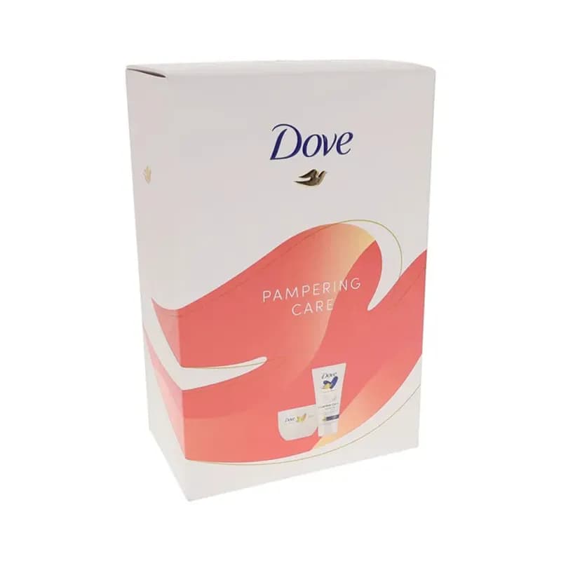 Dove caseta crema de corp 300ml + crema maini 75ml Pampering Care