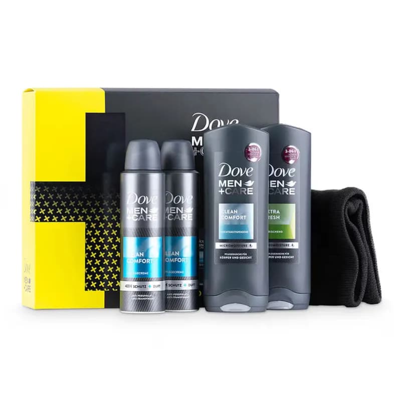 Dove caseta 2 gel de dus 250ml + 2 deodorant 150ml + snood/caciula Men Outdoor Fun