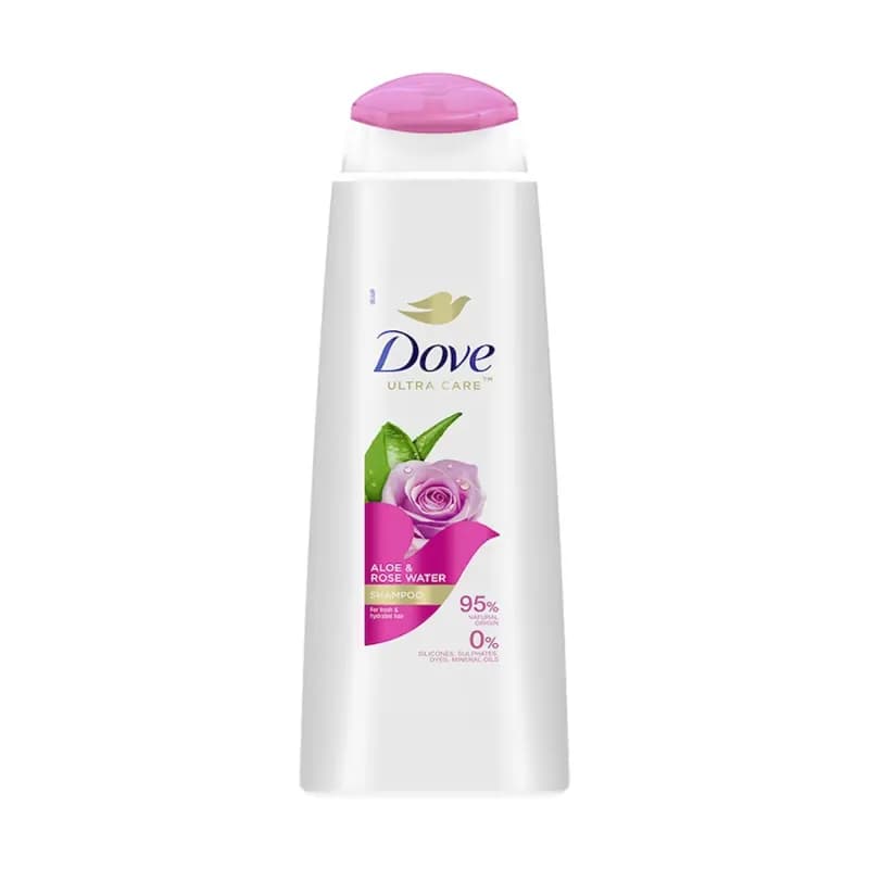 Dove sampon 400ml Aloe & Rose Water