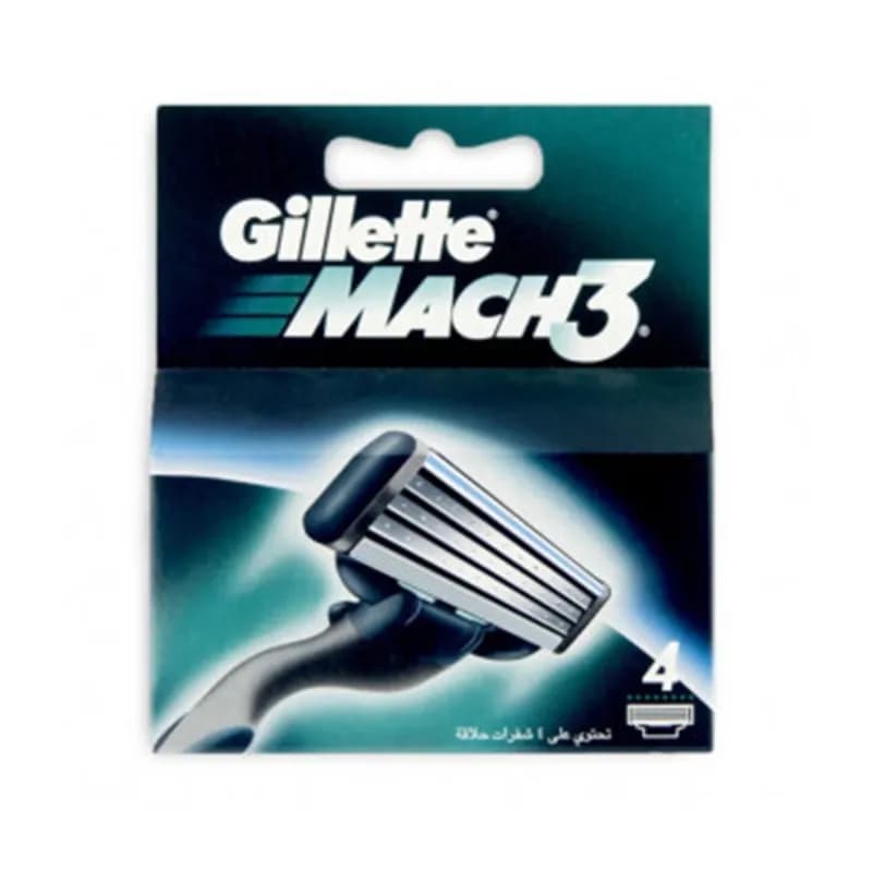 Gillette rezerve pentru aparat Mach3 4 buc/set