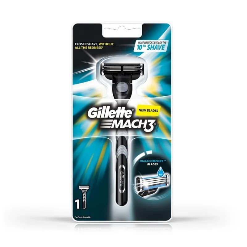 Gillette aparat de ras Mach 3 Fresh Clean + 1 rezerva