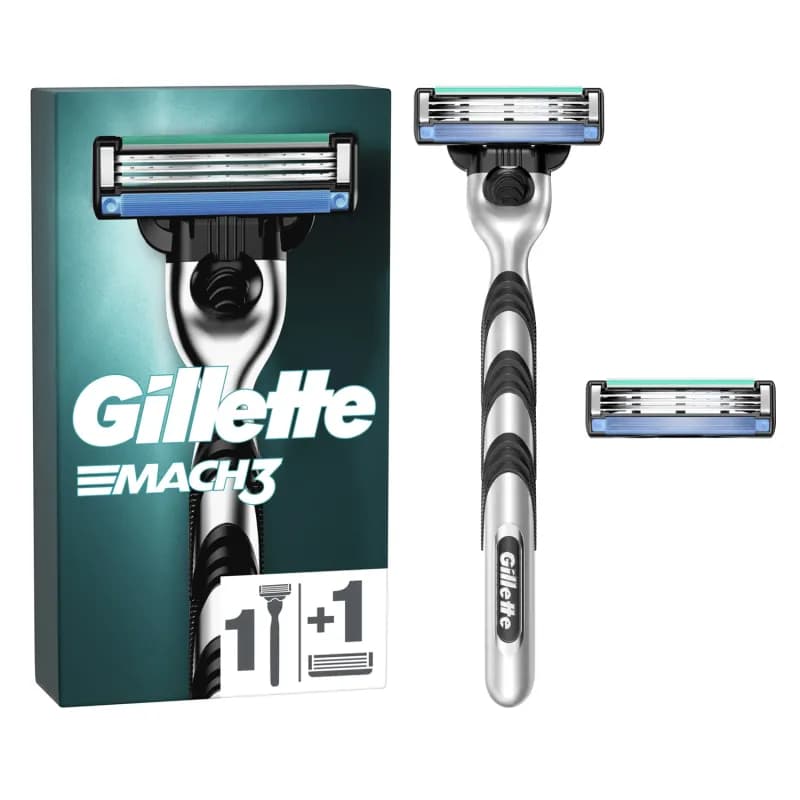 Gillette aparat de ras Mach 3 Start + 2 rezerve