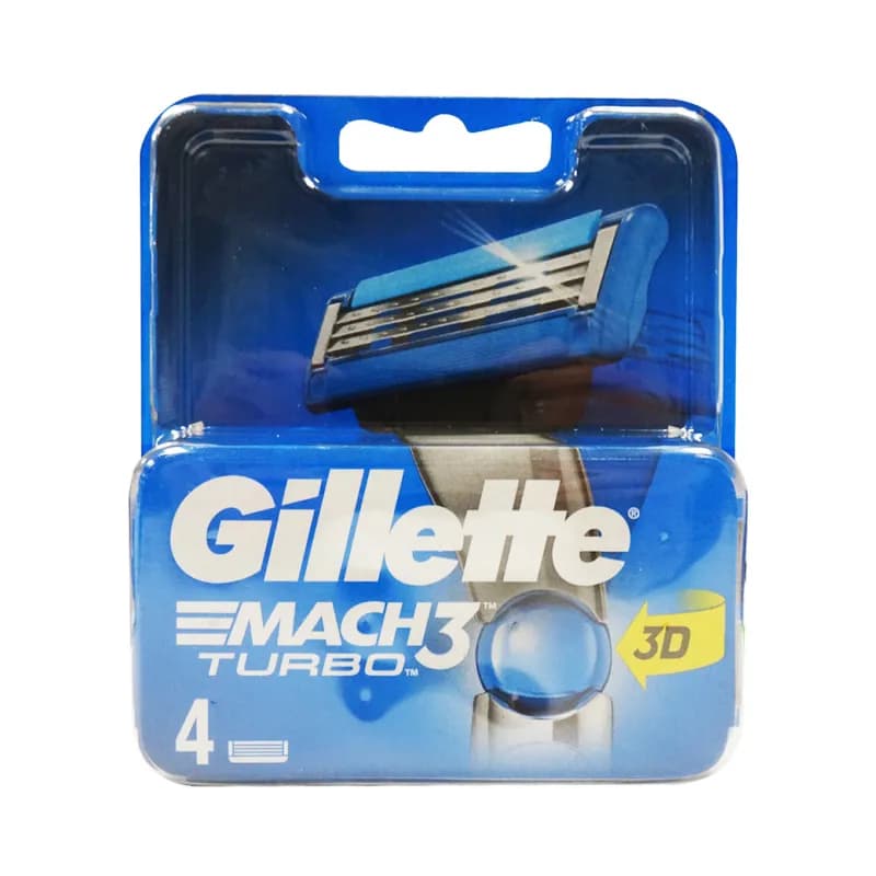 Gillette rezerve pentru aparat Mach3 Turbo 4 buc/set